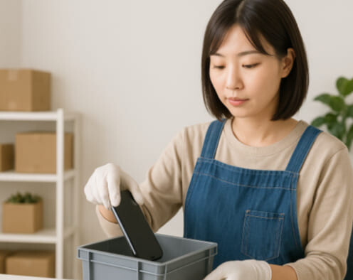 時給1300円！スマートフォンなどの初期設定作業 イメージ1