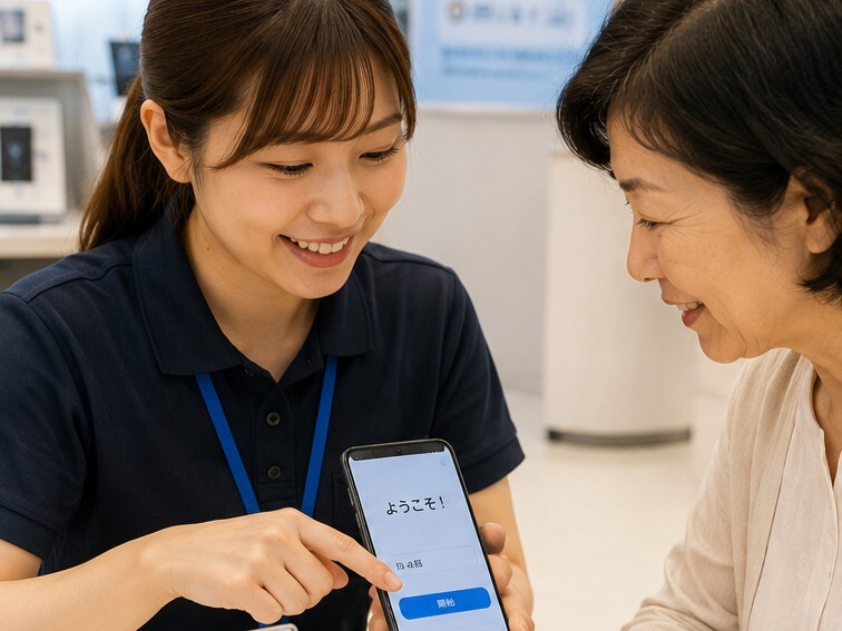 ＼日給1万円以上／超簡単！スマホ設定やのサポートの仕事 イメージ1
