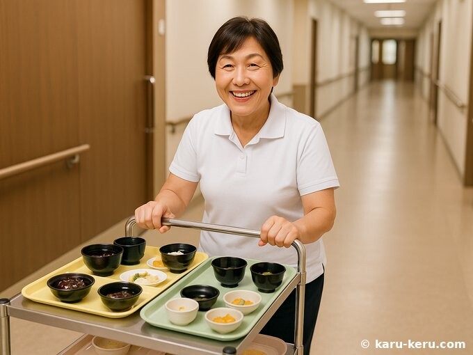 ＼勤務時間帯が選べる／病院内での食事の盛り付けスタッフ&nbsp;！ イメージ1