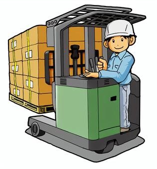 高時給1,500円！リーチリフトで食品の入出荷／久山町 イメージ1