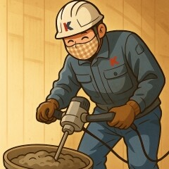 ≪土日祝休み×残業なし≫ハンディミキサーでセメントを混ぜて固める！未経験歓迎 イメージ1