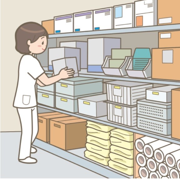 ＜準夜勤だけ＞病院でカンタンタオルの補充など！50代活躍中！ イメージ1