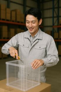 【東区/車通勤】コードなどの部品の仕分け軽作業！残業無し○ イメージ1