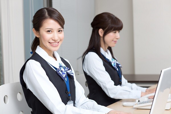 【ランチ無料】受付事務／定時17時台で残業なし＊未経験OK！ イメージ1