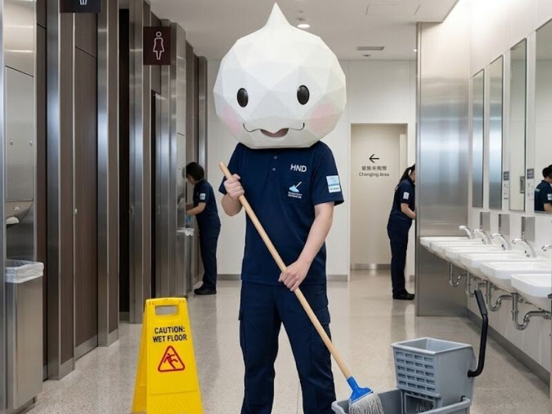 ＜扶養内で働ける＞三鷹駅9分！かんたん床清掃＠早番シフト イメージ1