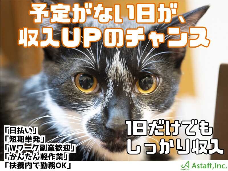 ＼ド単発OK！／お中元ギフトや焼き菓子の箱詰め作業＊姫路から無料送迎も運行中〇 イメージ1