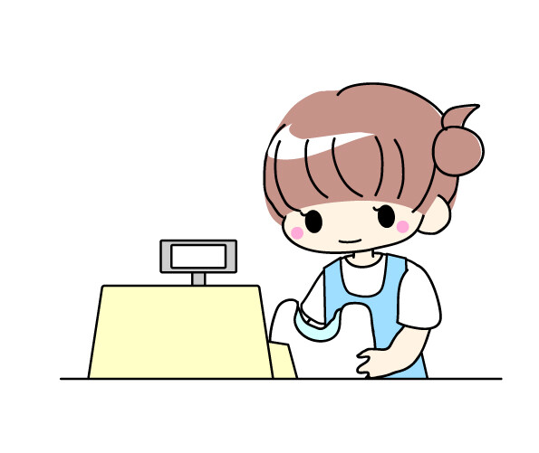 【単発】ファミリーセールのレジ イメージ1
