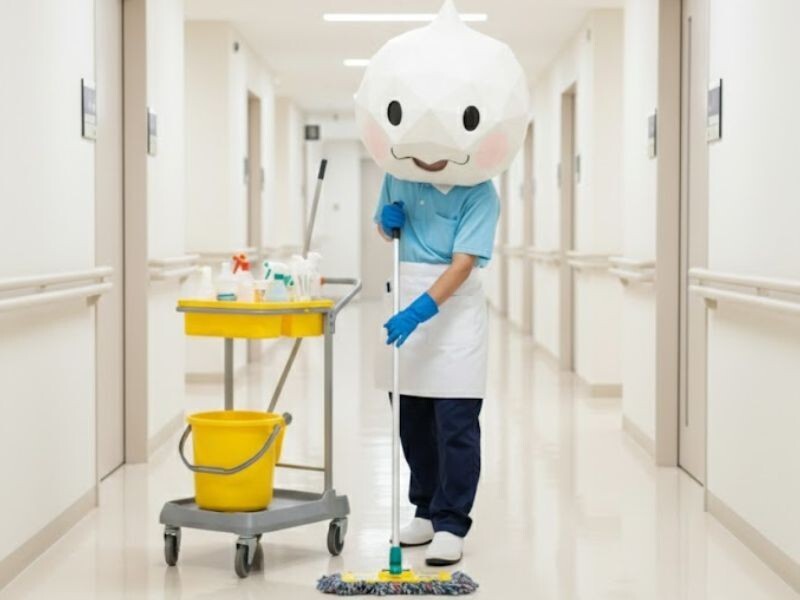 ＼未経験OK！／幅広い年代活躍中▼もくもく清掃のお仕事！ イメージ1