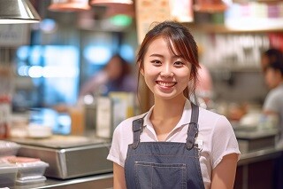 ＼新柏駅徒歩1分／有名ファストフード店スタッフ＠扶養内OK！ イメージ1
