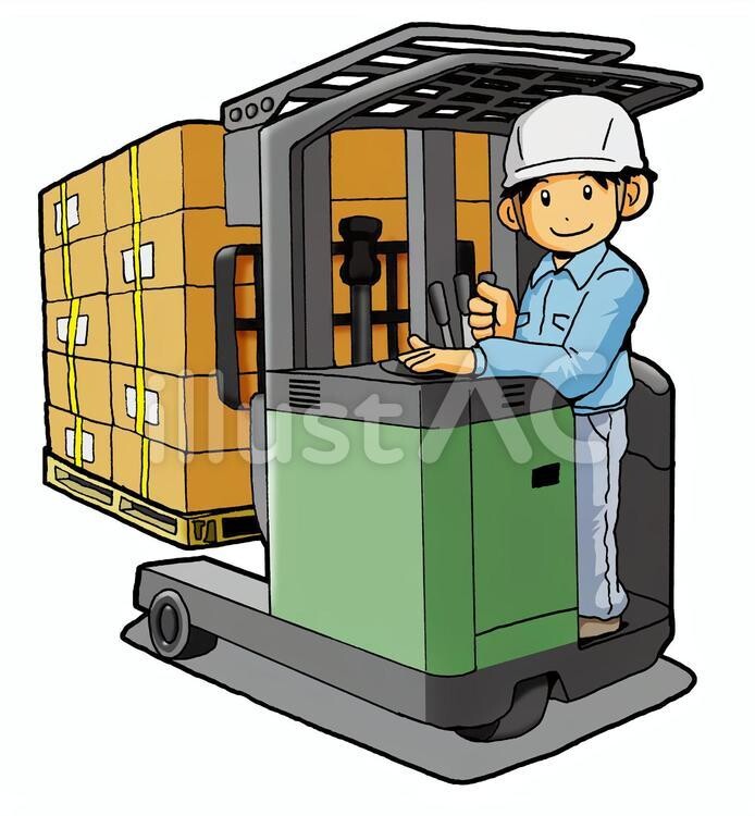 【みなと香椎】フォークリフトでの倉庫内作業＊時給1,450円 イメージ1