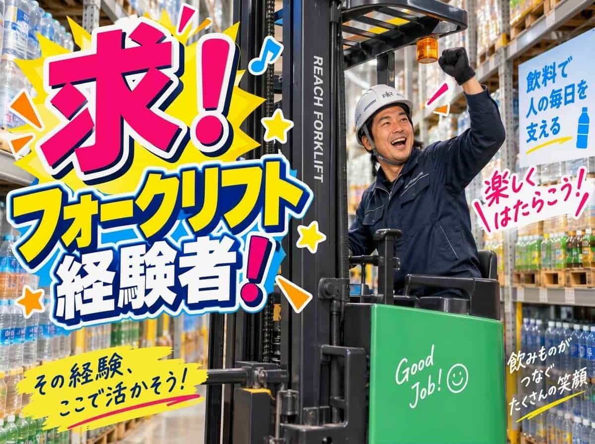 土日は自分の時間～平日だけ働く倉庫ワーク＊リーチフォーク作業員大募集！[404] イメージ1
