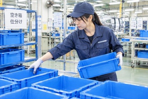 未経験でOK！時給1,350円！工場内で簡単な空き箱の仕分けのお仕事！ イメージ1
