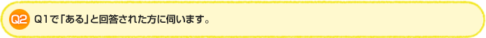Q2.Q1で「ある」と回答された方に伺います。